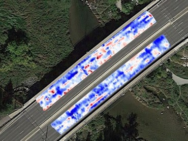 Sensors&Software Conquest®100 應用於混凝土橋面檢測