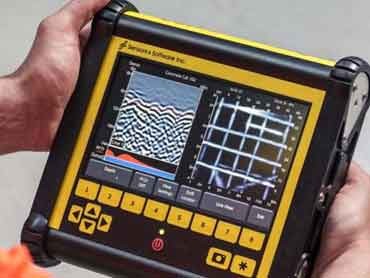 使用透地雷達 GPR 定位地下管線設施