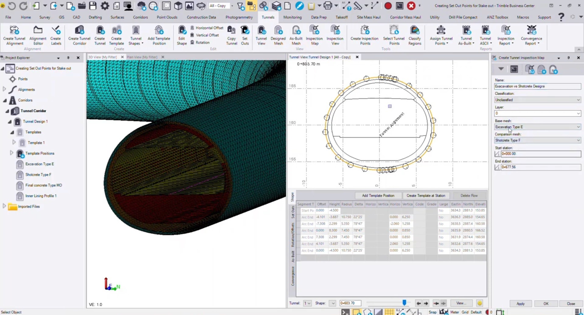 進階應用：點雲掃描技術為隧道提供全面的差異比對分析