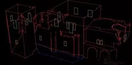 在AutoCAD軟體中生成的每棟古建築的三維向量模型.jpg - 中翰國際科技攜手【大疆無人機&Datumate】聯合發佈專業測繪套裝!!