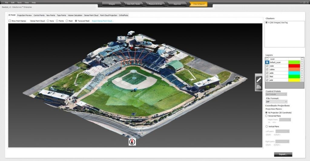 3.jpg - DatuSurvey 應用於棒球場的測量