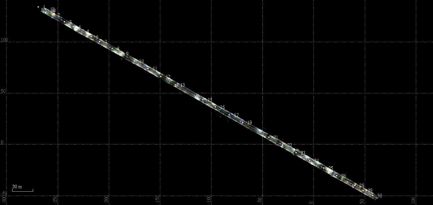 Trimble X7雷射掃描儀-橫嶺山隧道斷面與裂隙監測