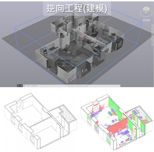 三維雷射點雲掃描