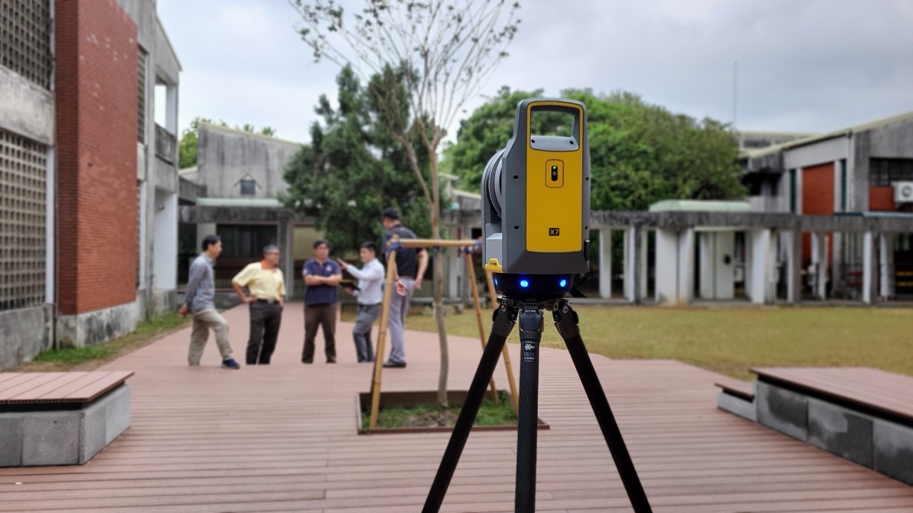 快速掃描-Trimble X7 地面雷射掃描儀(國立屏東科技大學土木工程學系)