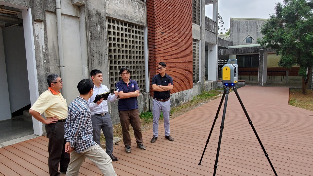 快速掃描-Trimble X7 地面雷射掃描儀(國立屏東科技大學土木工程學系)