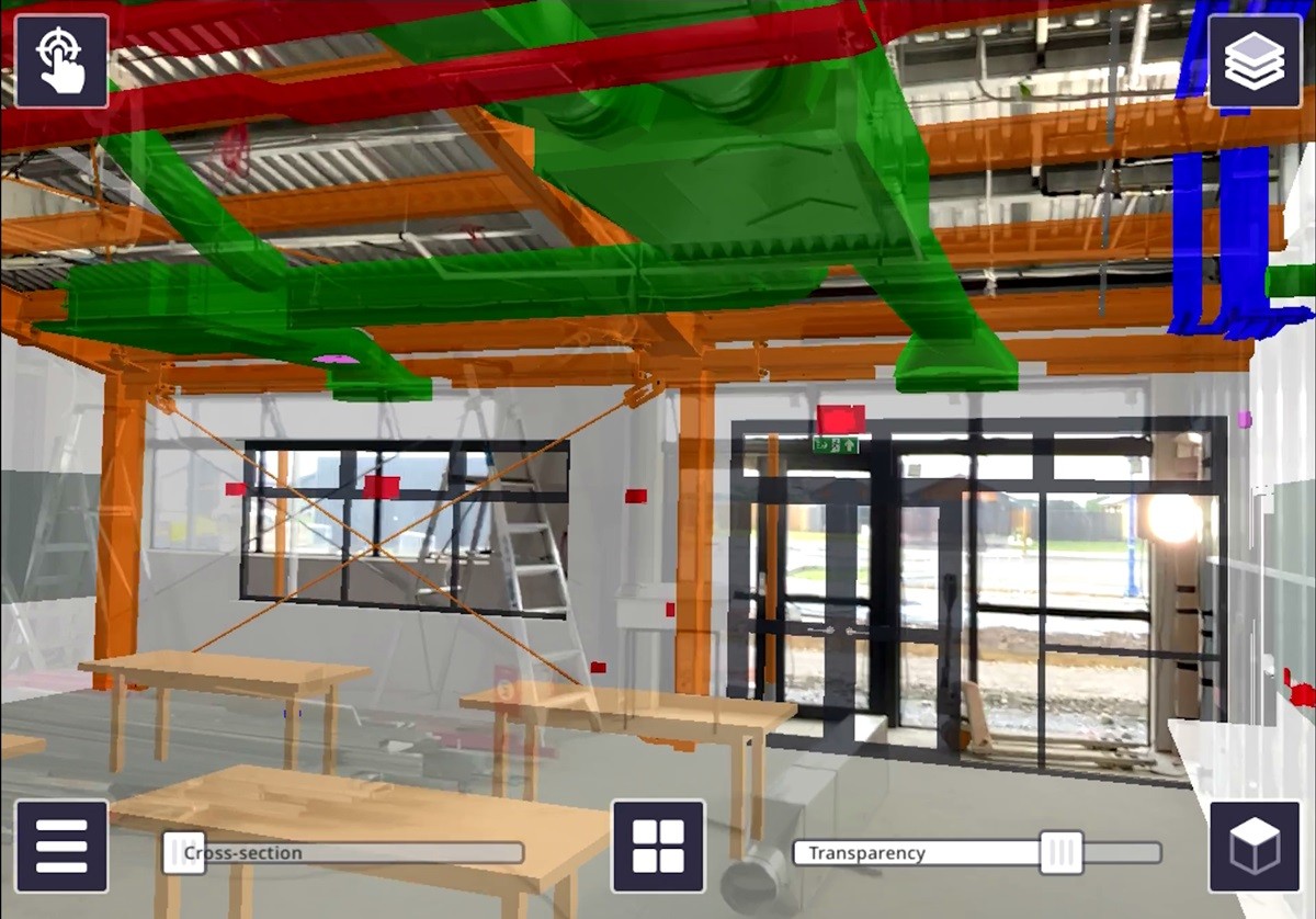 Trimble Connect AR - 為建築營造設計的 AR 解決方案