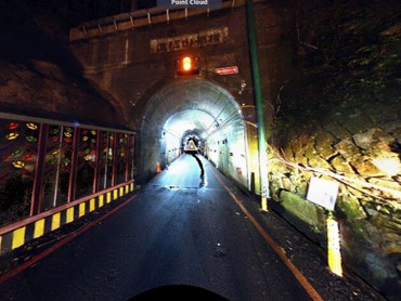 Trimble X7雷射掃描儀-橫嶺山隧道斷面與裂隙監測