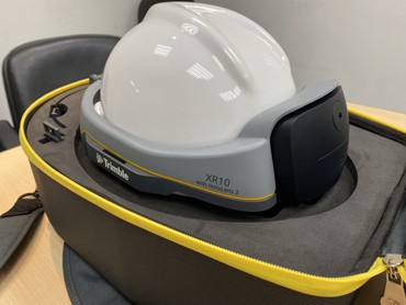 Trimble XR10 混和現實頭盔 新品開箱!