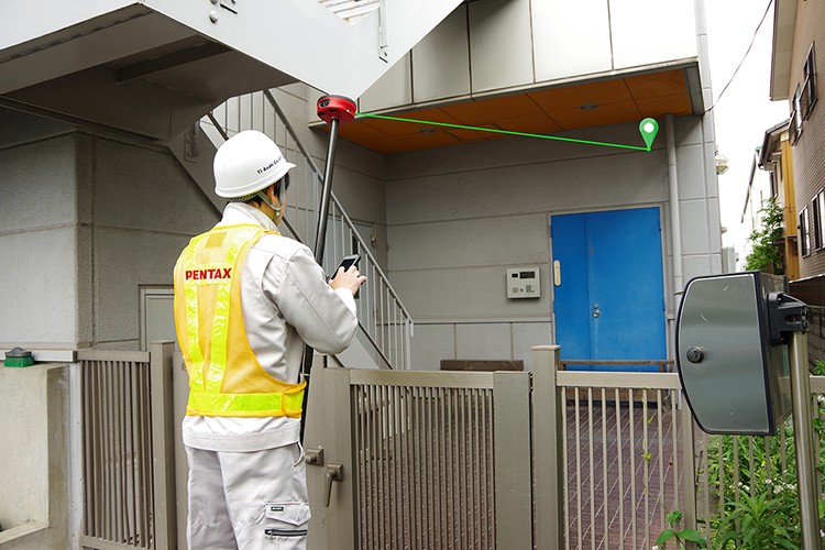 Pantax 日本製 GNSS 傾斜測量不卡關