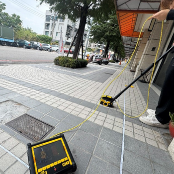 積水藏哪裡？透地雷達讓你一掃就知道