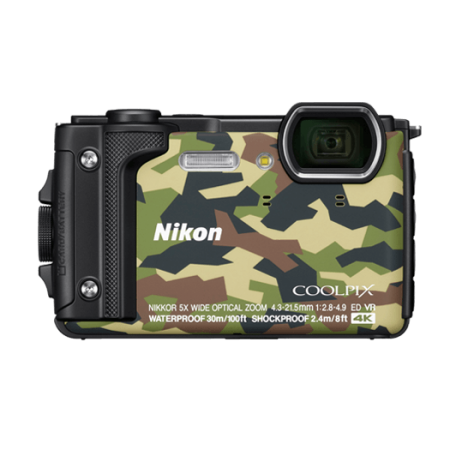 Nikon W300 專業30米防水防塵耐震 攝相機(迷彩) - 【專業工程記錄】