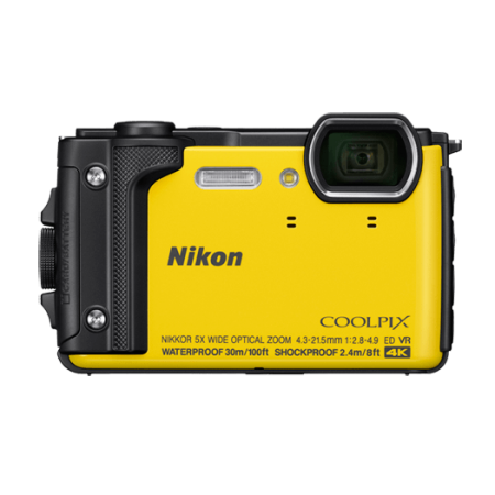 Nikon W300 專業30米防水防塵耐震 攝相機(黃) - 【專業工程記錄】