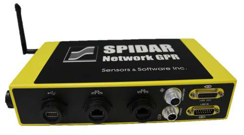 雙頻、陣列透地雷達系統 SPIDAR